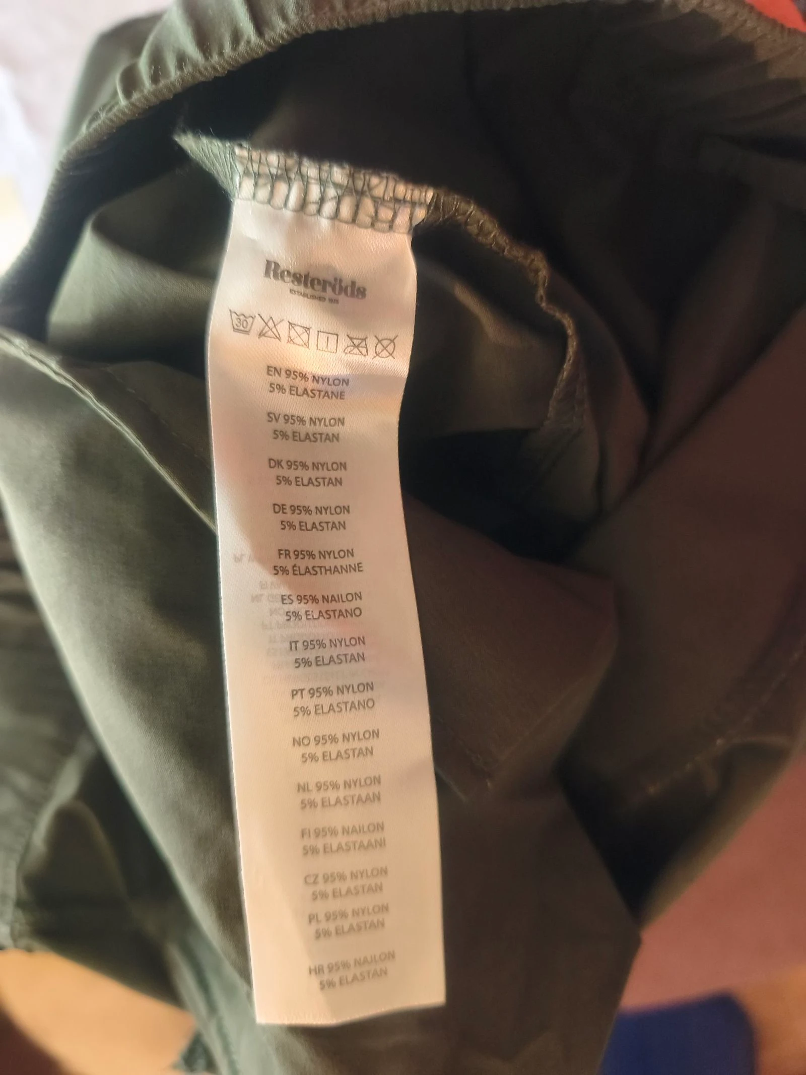 Technische broek Resteröds Kaki Groen - Maat XL - Nieuw met label – photo 9